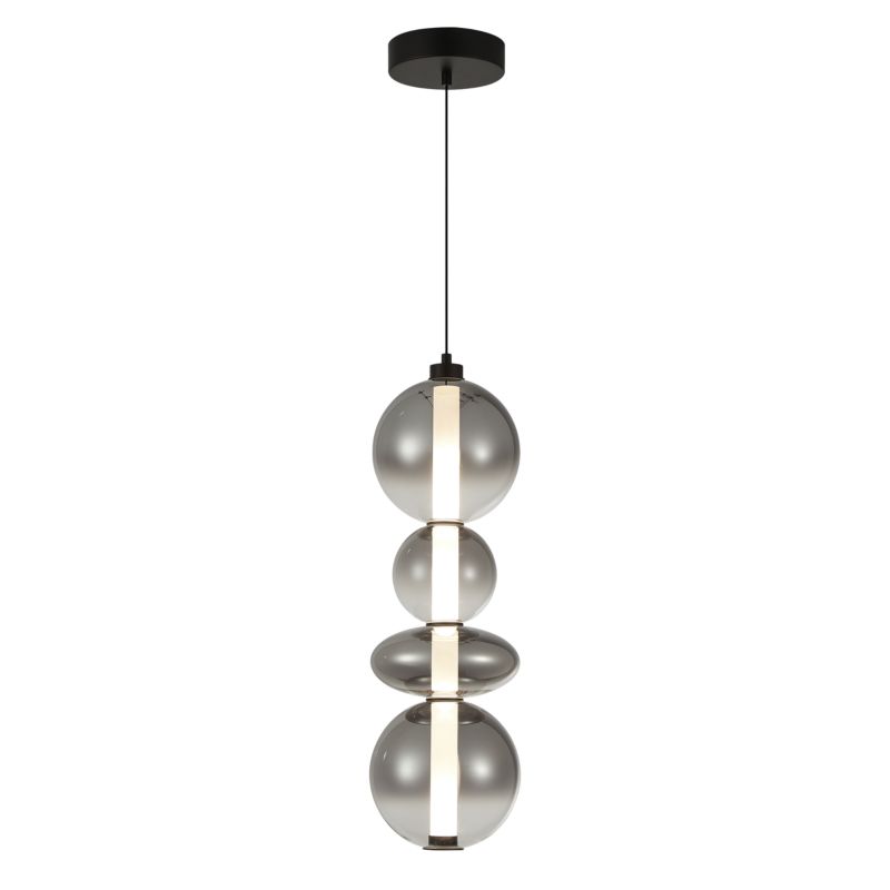 LED-pendel Daphne 36 W Røget