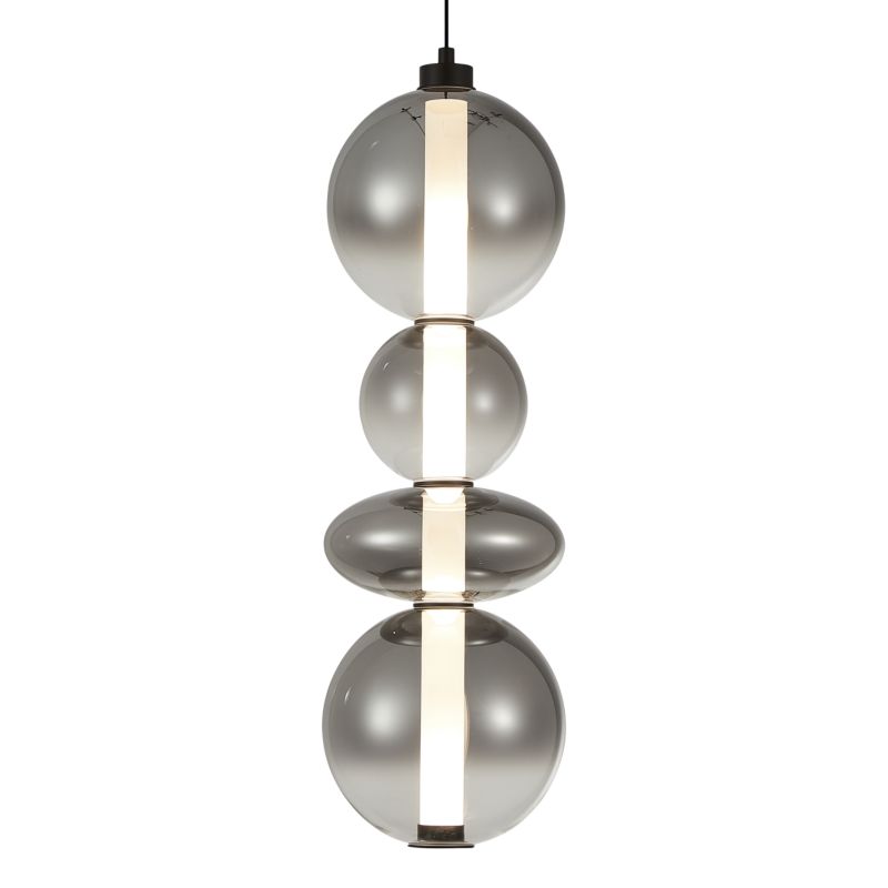 LED-pendel Daphne 36 W Røget