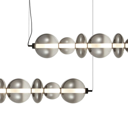 LED-loftlampe Daphne 40 W Sort