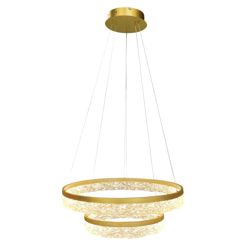 LED-loftlampe Gala 60 cm 50W Guld