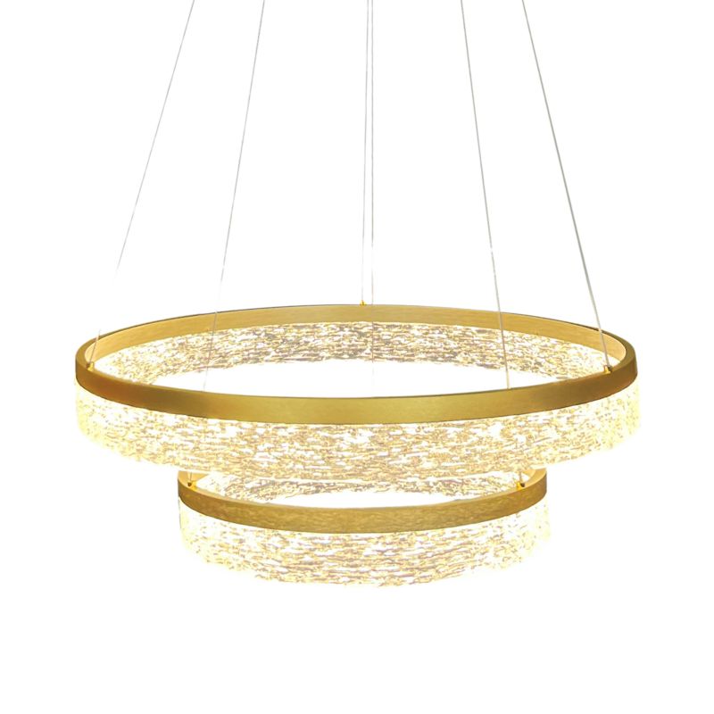 LED-loftlampe Gala 60 cm 50W Guld