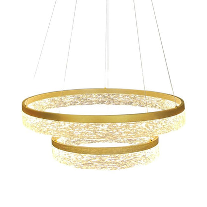 LED-loftlampe Gala 60 cm 50W Guld
