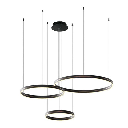 LED-loftlampe Milagro Gravity 155 W Sort/Guld