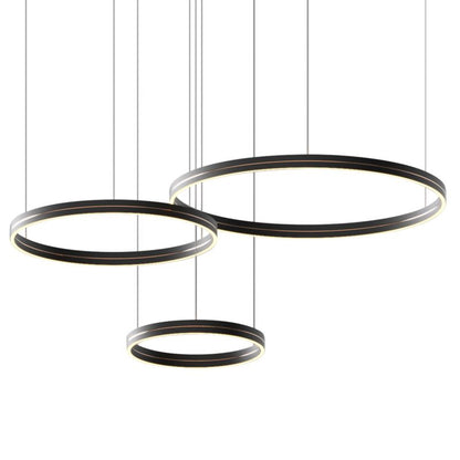 LED-loftlampe Milagro Gravity 155 W Sort/Guld