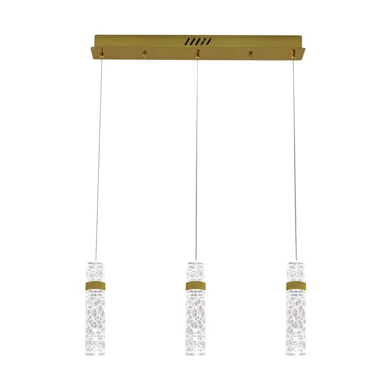 LED-loftlampe Milagro Lagos 24W Guld