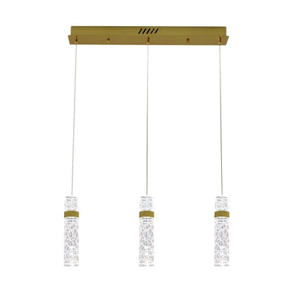 LED-loftlampe Milagro Lagos 24W Guld