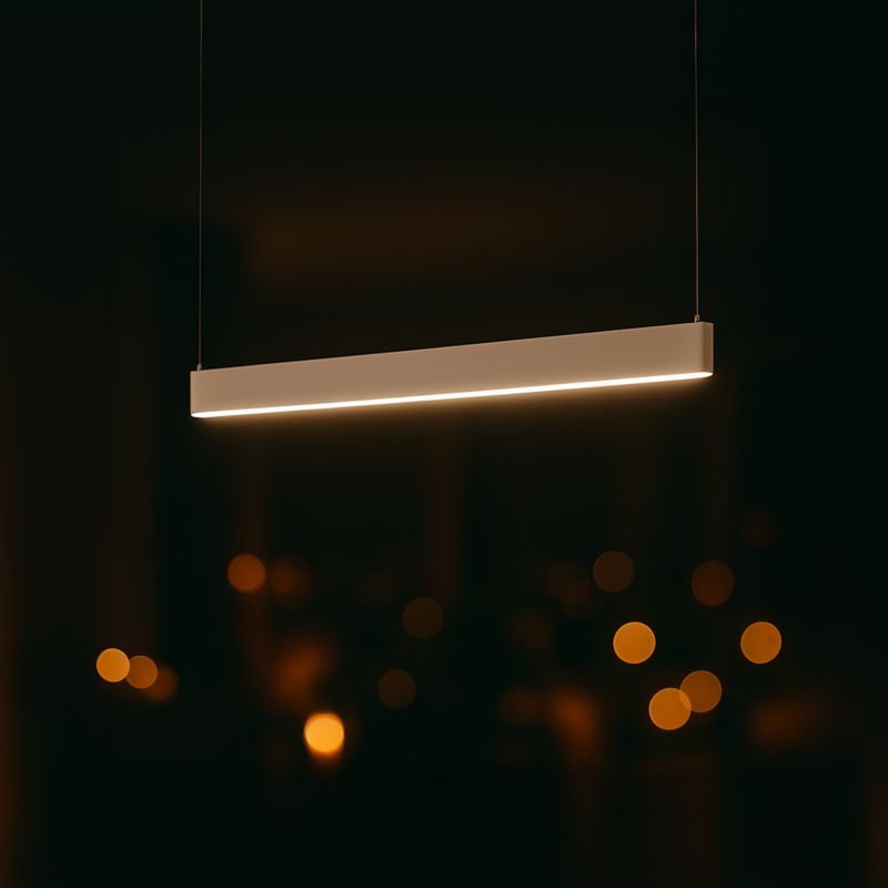LED-loftlampe Milagro Linea 36W 3000/5000 K Hvid