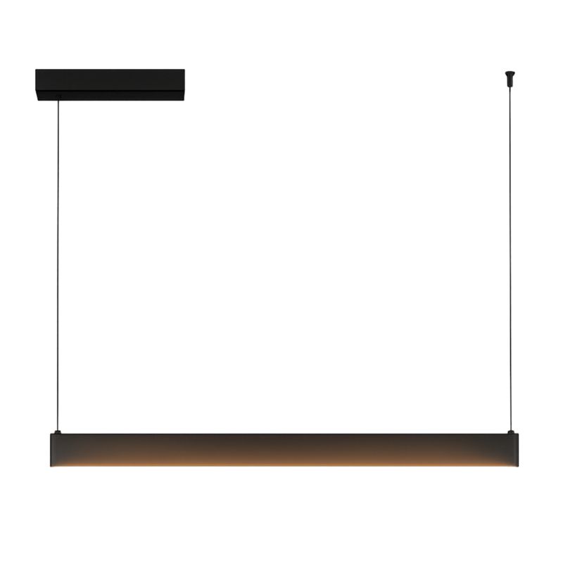 LED-loftlampe Milagro Linea 36W 3000/5000 K Sort 120 cm