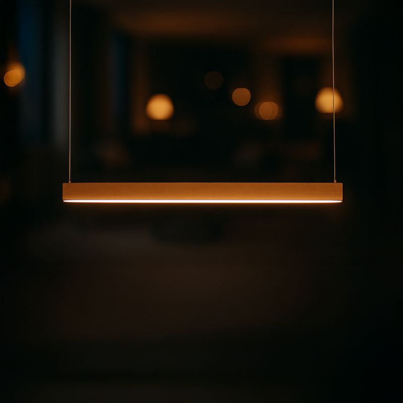 LED Hængelampe Milagro Linea 36W 3000/5000 K Guld