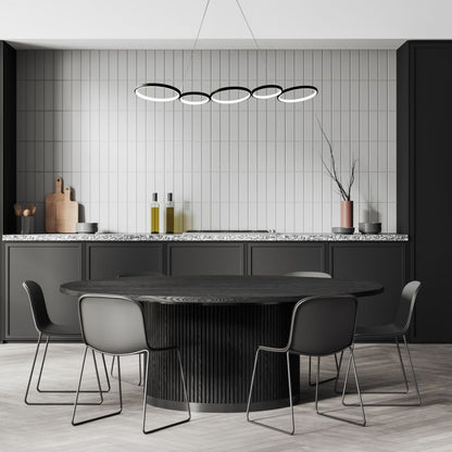 LED Loftslampe Olympia 50 W Sort
