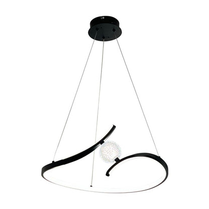 LED Loftslampe Milagro Perla 34 W Sort