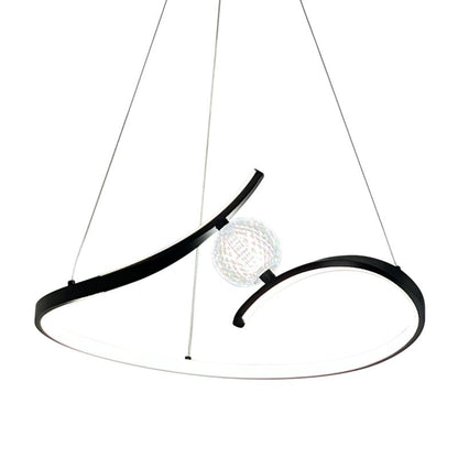 LED Loftslampe Milagro Perla 34 W Sort