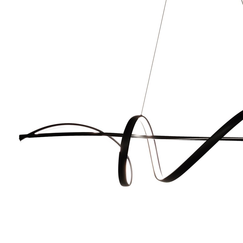 LED Loftslampe Sash 36 W Sort