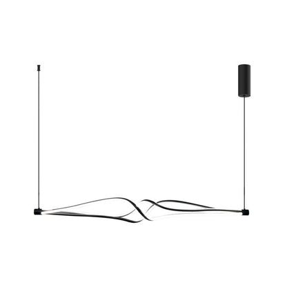 LED-loftlampe Milagro Twister 56 W Sort