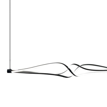 LED-loftlampe Milagro Twister 56 W Sort