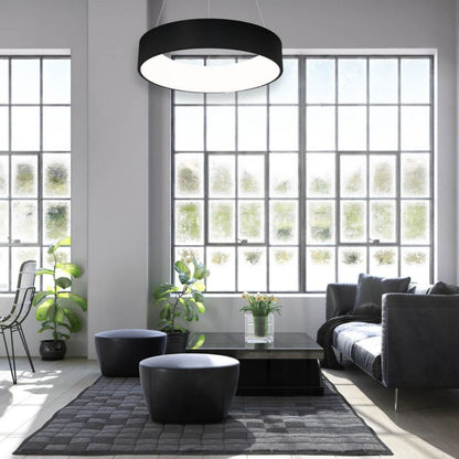 LED-lampe Ohio 24 W Sort