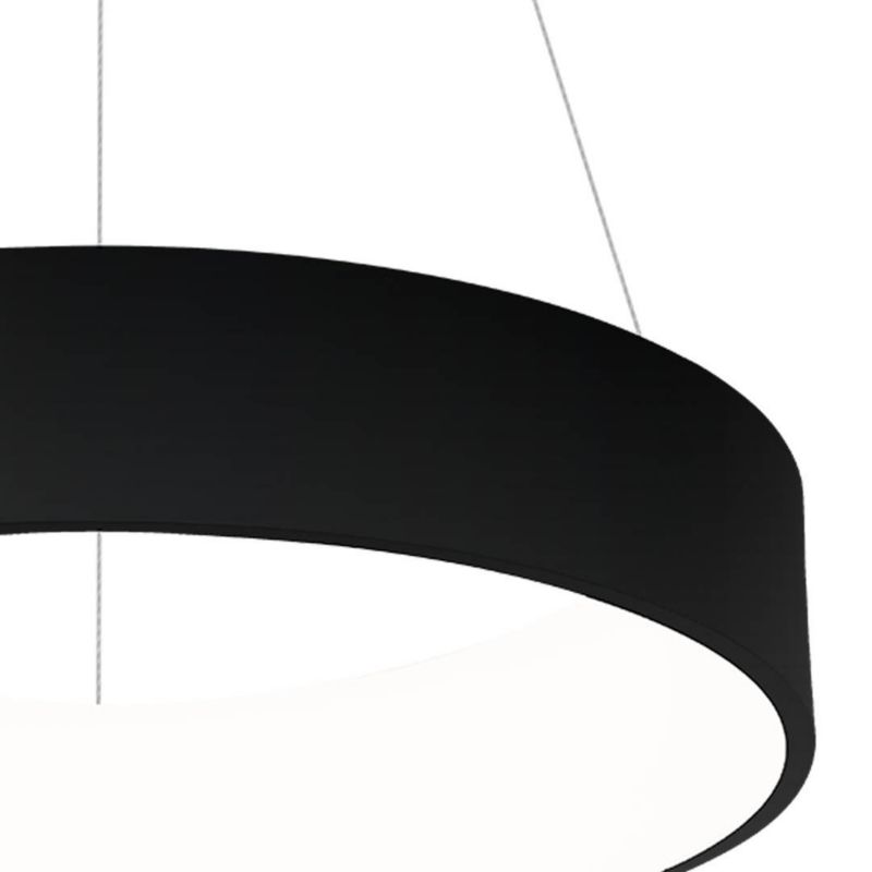 LED-lampe Ohio 24 W Sort
