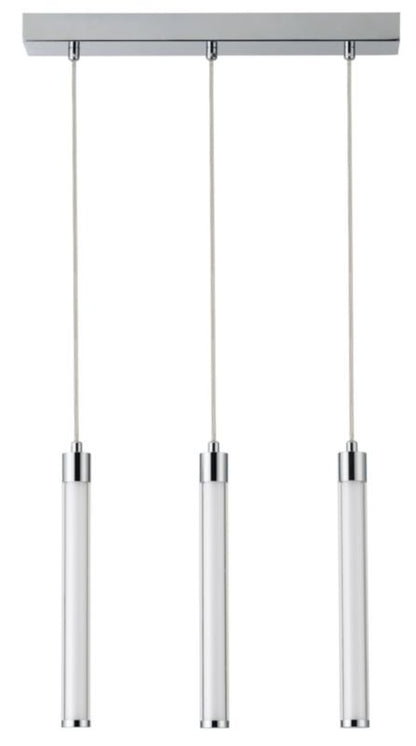 LED-loftlampe Walsh 3-punkts 10W Krom