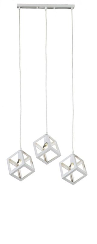Loftslampe Sweden 3x60W E27 Hvid