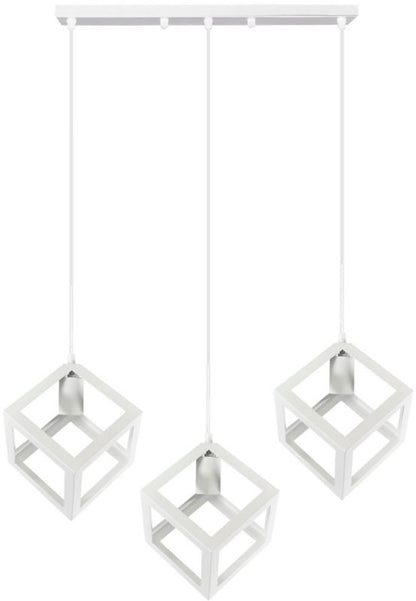 Loftslampe Sweden 3x60W E27 Hvid