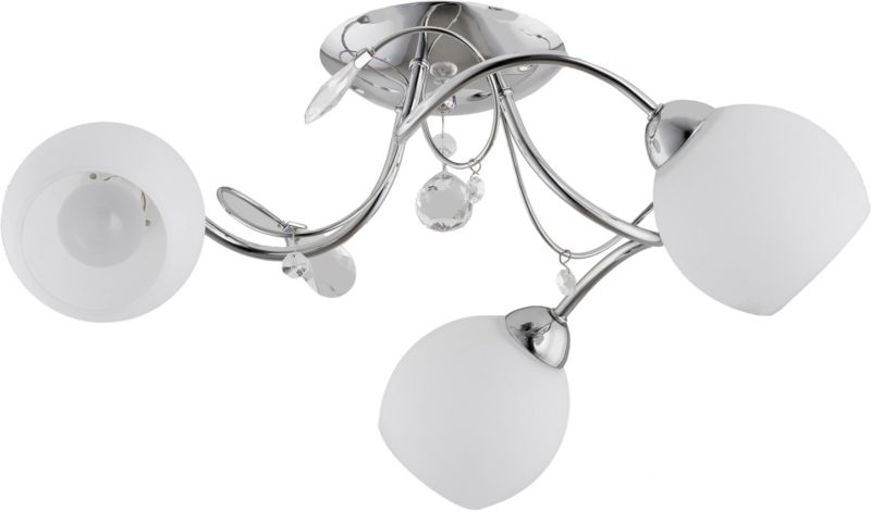Loftslampe Livia 3 x E14 Krom