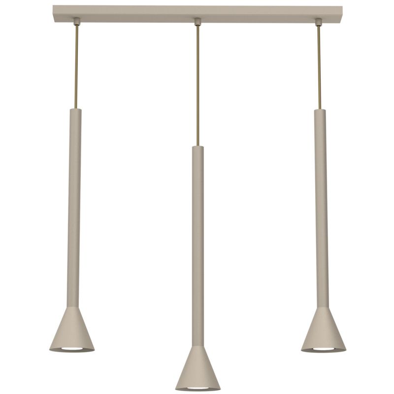 Hængelampe Mazzo 3 x GU10 Beige