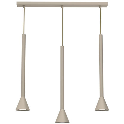 Hængelampe Mazzo 3 x GU10 Beige