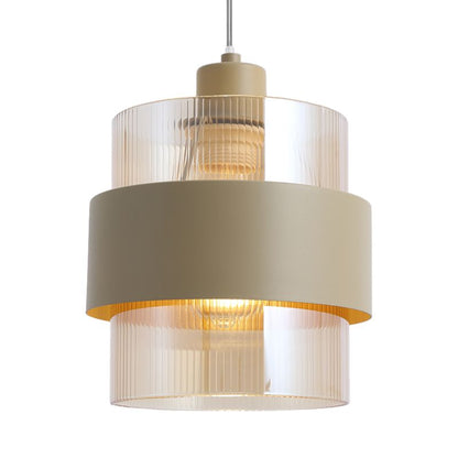 Hængelampe Valentino 3xE27 180x750x1200 mm Metal Glas