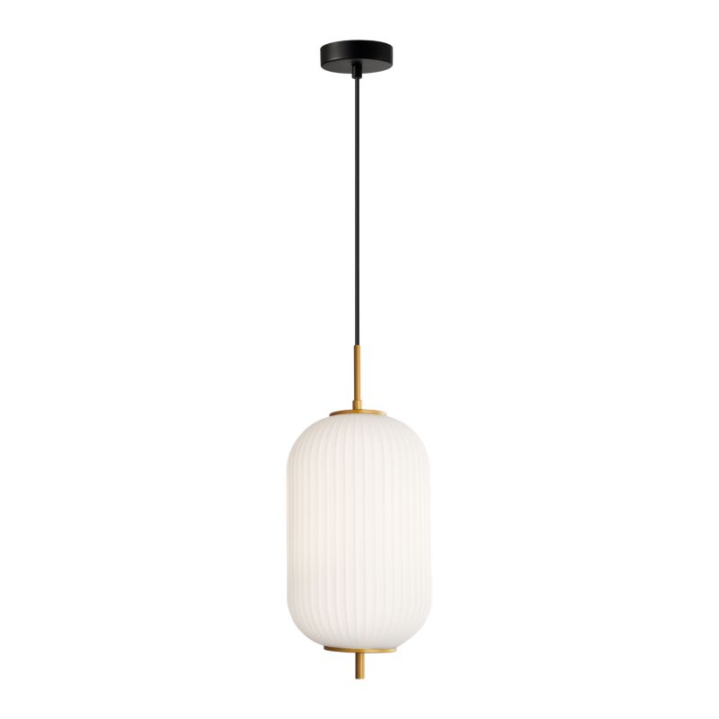 Hængelampe Olmeto 1xE27 Oval Hvid