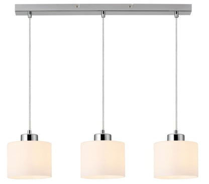 Hængelampe Riva 3 x E27 Krom