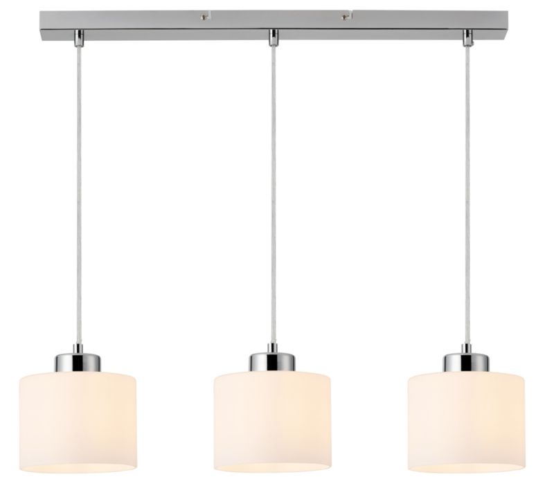 Hængelampe Riva 3 x E27 Krom