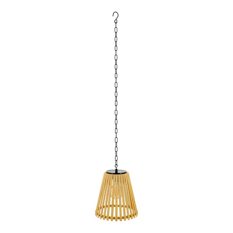 Solarhængelampe Bamboo 3000 K IP44