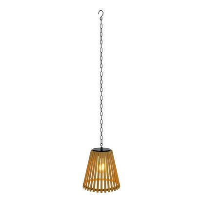 Solarhængelampe Bamboo 3000 K IP44