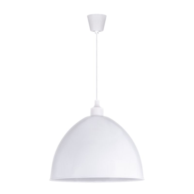 Hængelampe Inka 1xE27 Hvid 30 cm