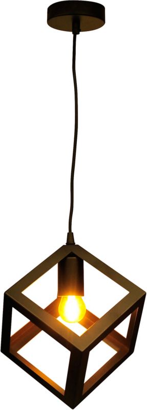 Hængelampe Sweden 1 x 60 W E27 Sort