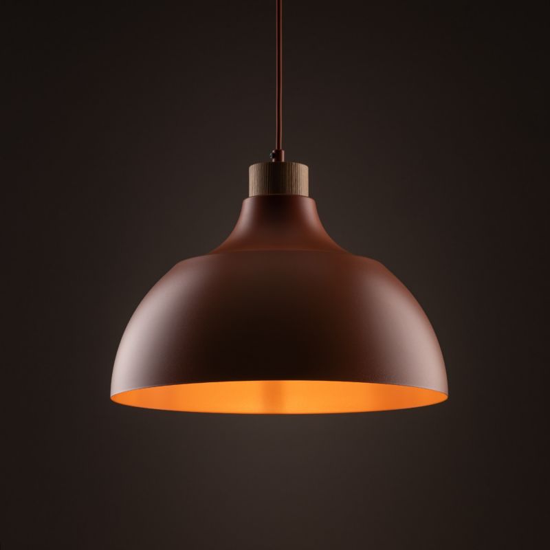 TK Lighting Cap pendellampe 1 x E27 i kobber