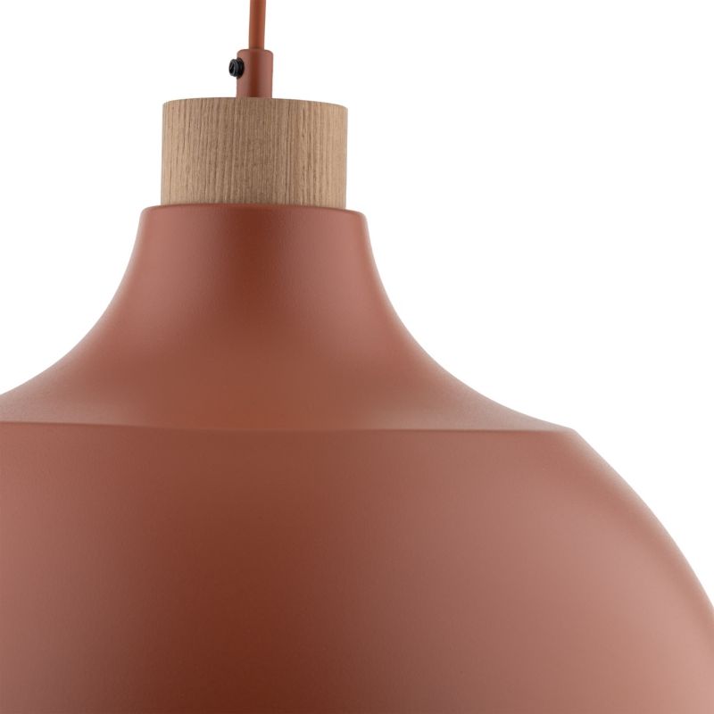 TK Lighting Cap pendellampe 1 x E27 i kobber