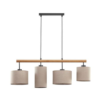 Hængelampe Deva 4 x E27 Beige
