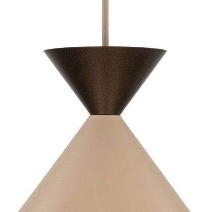 Loftslampe Matteo 1 x E27 Beige