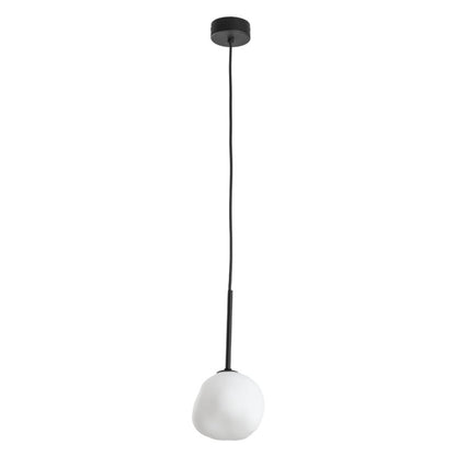 Hængelampe Misty 1 x G9 Hvid-Sort 150 mm