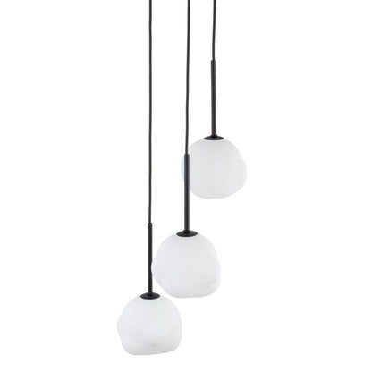 Loftslampe Misty 3 x G9 Hvid-Sort 5906135110186