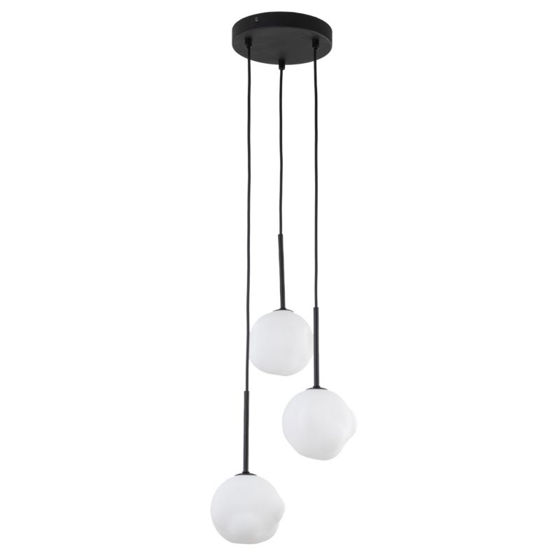 Loftslampe Misty 3 x G9 Hvid-Sort 5906135110186
