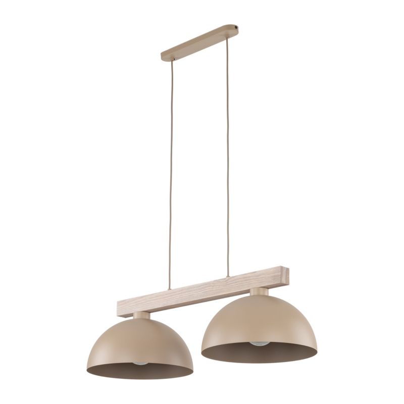 Hængelampe Oslo Sabia 2 x E27 Beige