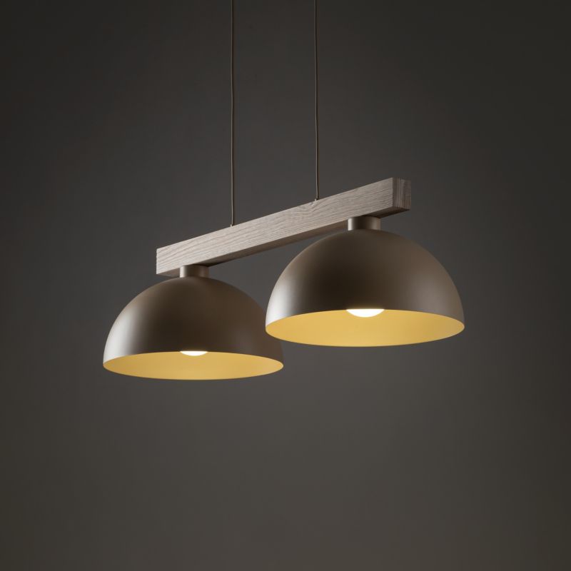 Hængelampe Oslo Sabia 2 x E27 Beige