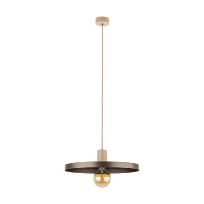 Hængelampe Sila 1xE27 40 cm Brun