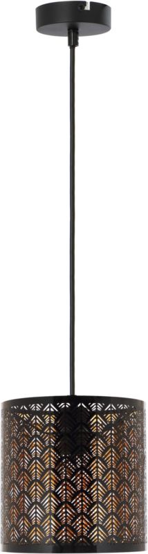Loftslampe Tuluza 1-Punkts E27 Sort