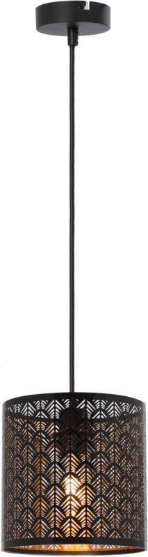 Loftslampe Tuluza 1-Punkts E27 Sort