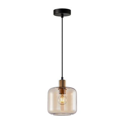 Hængelampe Zona 1 x E27 Amber