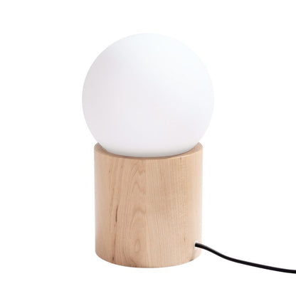 Boomo bordlampe i træ fra Sollux Lighting, 1 stk.