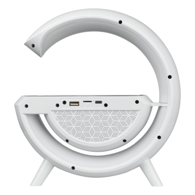 Bordlampe DPM med BT-højttaler RGB Hvid